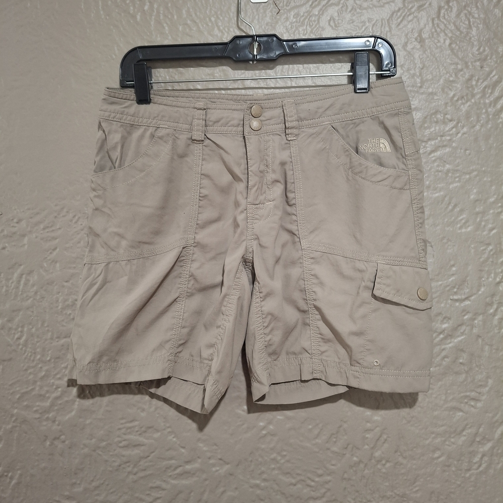 The North Face Beige Cargo Shorts